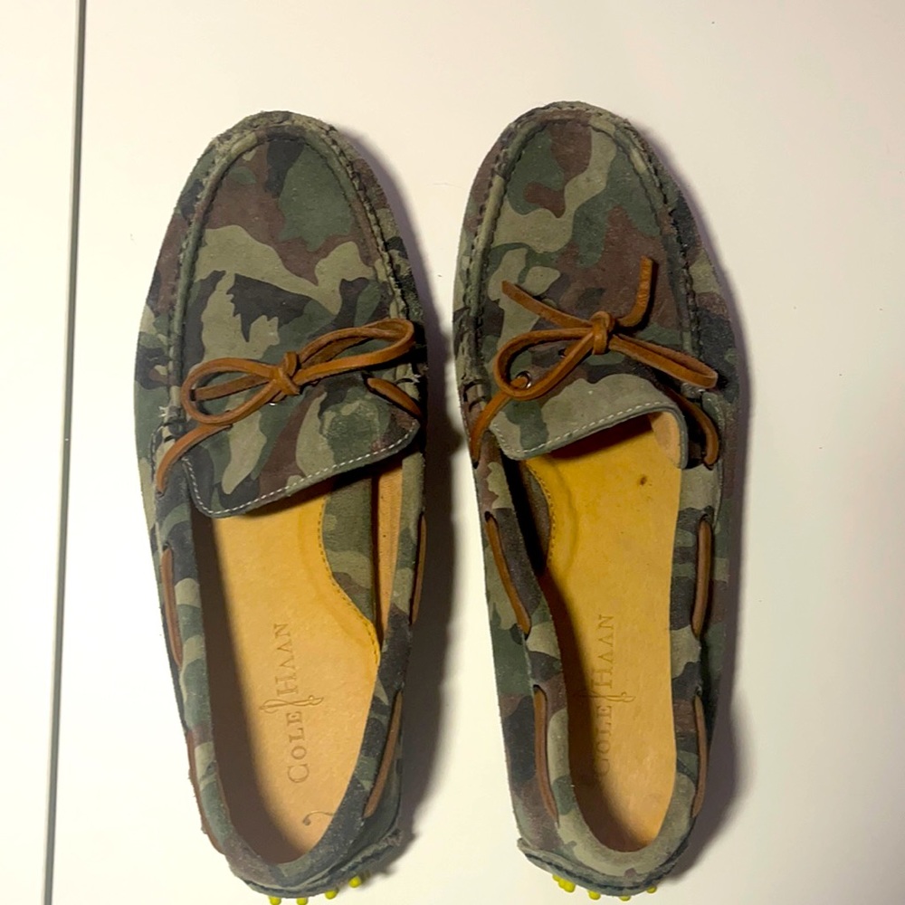 Cole Haan Camo Men’s Deck Shoes Size 10M